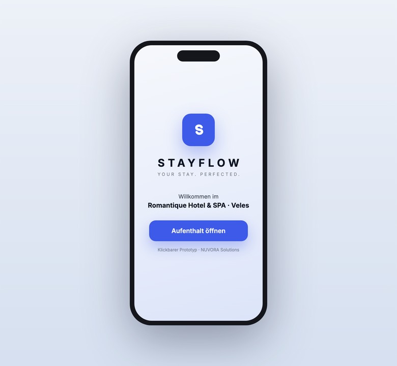 Projekt STAYFLOW — Hotel-App
