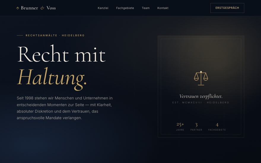 Eine unserer aktuellen Arbeiten