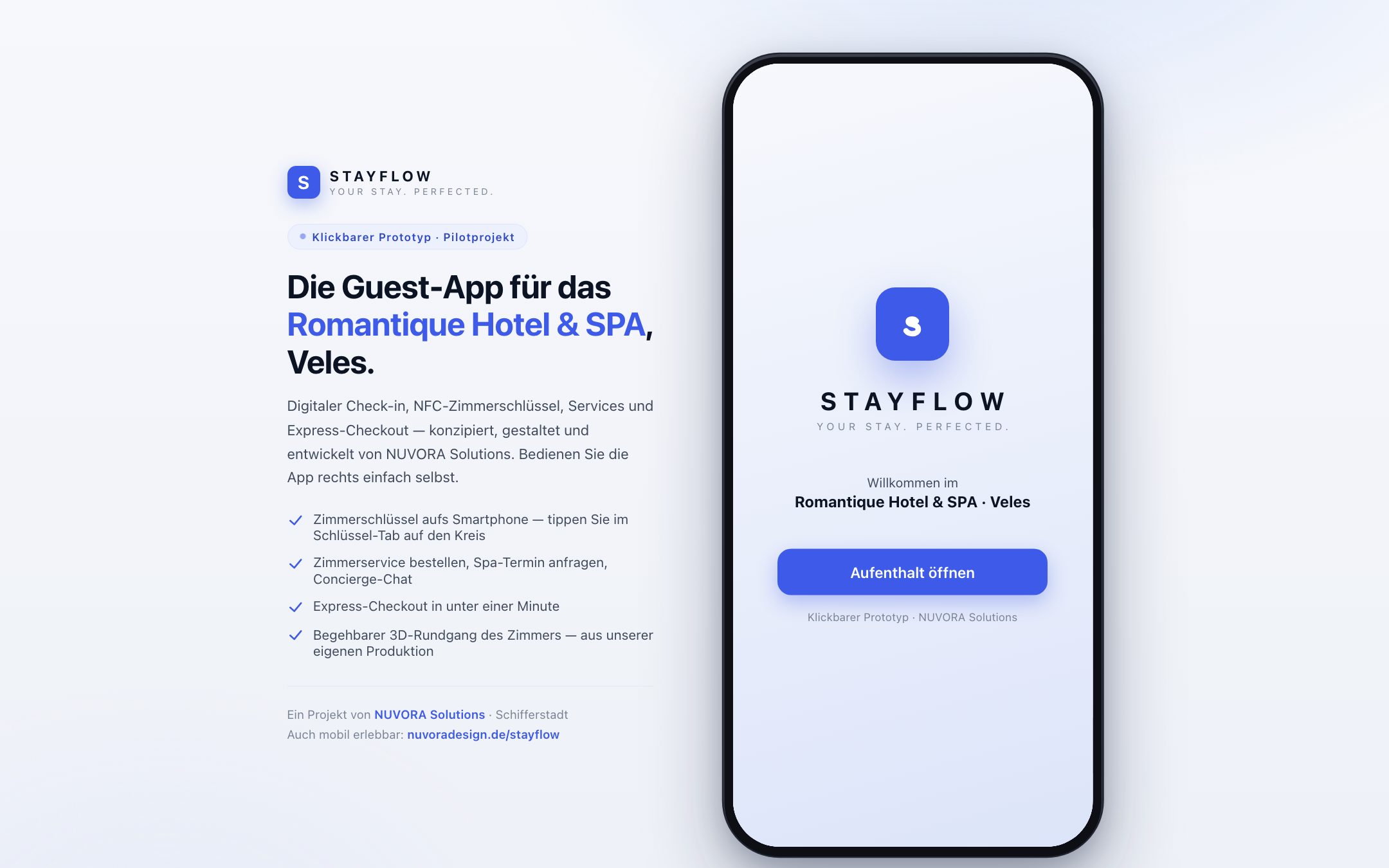 STAYFLOW Gäste-App