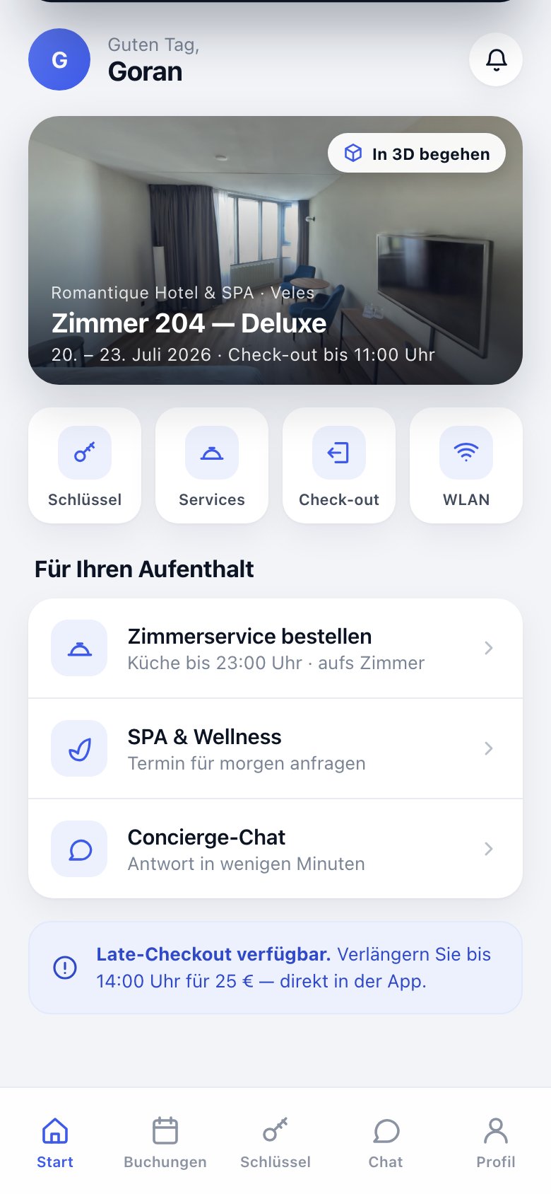 STAYFLOW — Startscreen