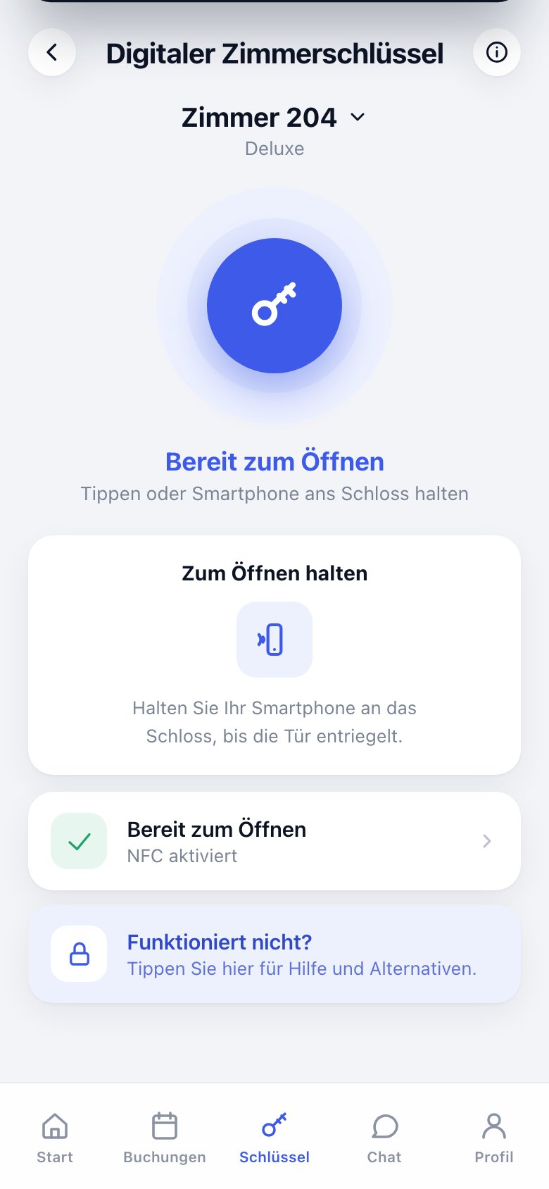 STAYFLOW — digitaler Zimmerschlüssel